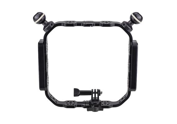 AOI Modularer Frame für diverse Unterwassergehäuse (schwarz)