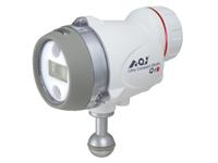 AOI UCS-Q1iS Ultra Kompakter Unterwasserblitz mit InTeLi Mode, RC TTL & Sony TTL (weiss)