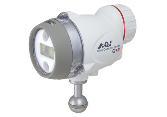 AOI UCS-Q1iS Ultra Kompakter Unterwasserblitz mit InTeLi Mode, RC TTL & Sony TTL (weiss)