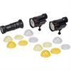 Backscatter Dual Hybrid Flash Unterwasserblitz-Bundle mit Snoot, Flat & Dome Diffusoren