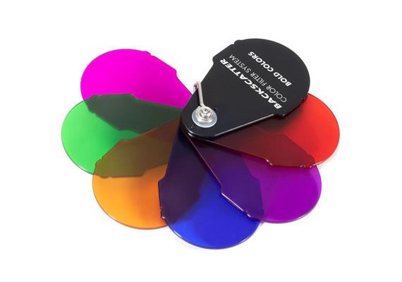 Backscatter Farbfiltersystem - kräftige Farben