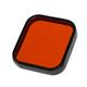 10bar Rotfilter für GoPro Hero 3+ / GoPro Hero 4