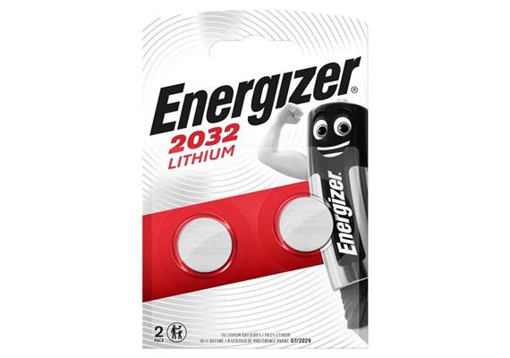 Energizer CR 2032 Lithium 3.0V (2 Stück)