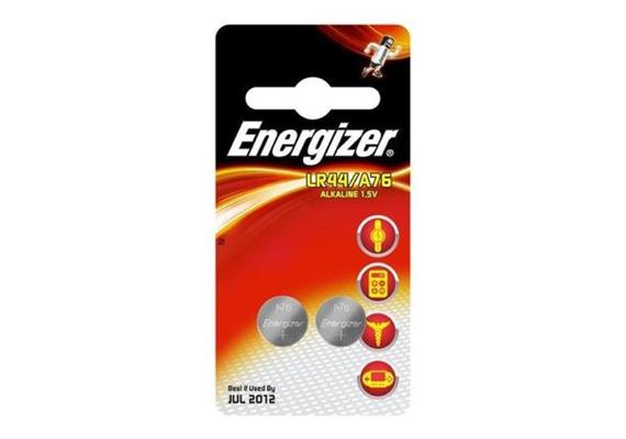 Energizer LR44/A76 Alkaline 1.5V (2 Stück)