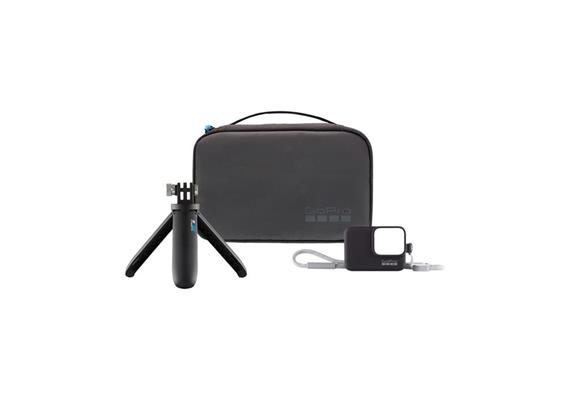 GoPro Travel Kit (incl. Shorty, Sleeve + Lanyard (Black), Compact Case)
