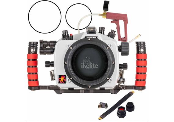 Ikelite 200DL Unterwassergehäuse für Nikon Z6 III Deluxe-Version mit Griffen/Vakuumpumpe