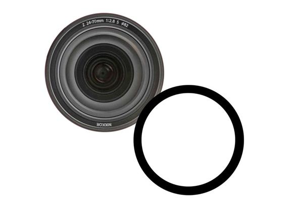Ikelite Anti-Reflektion Ring für Nikon Z 24-70mm f/2.8 Objektiv