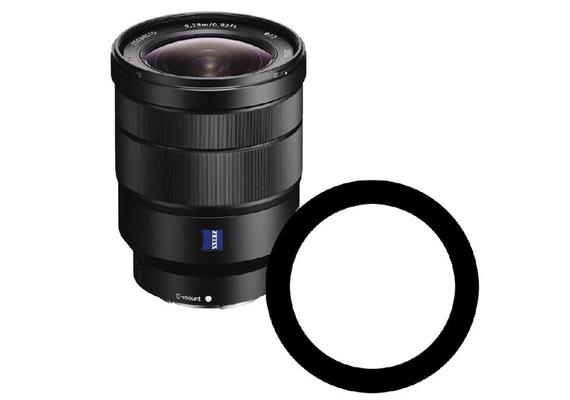 Ikelite Anti-Reflektions Ring für Sony 16-35mm ZA OSS Objektiv