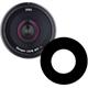 Ikelite Anti-Reflektions Ring für ZEISS Batis 18mm f/2.8 Objektiv für Sony E