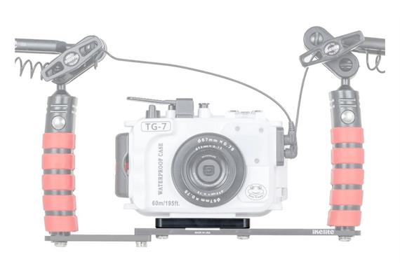 Ikelite Befestigungsset: 1,3" bis 3,0" - Adapter für das SeaFrogs SF-S-TG7-Gehäuse