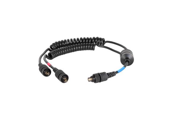 Ikelite Dual TTL Sync Kabel (neue Version): Ikelite Gehäuse Buchse - 2 Ikelite DS Blitze