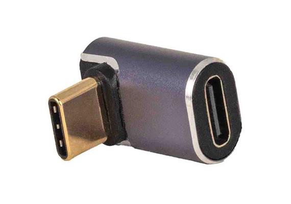 Ikelite USB-C rechtwinkliger Stecker-zu-Buchse-Adapter 40 GBPS