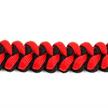 Isotta Lanyard mit Edelstahl-Karabinern (27cm lang) - rot/schwarz | Bild 5