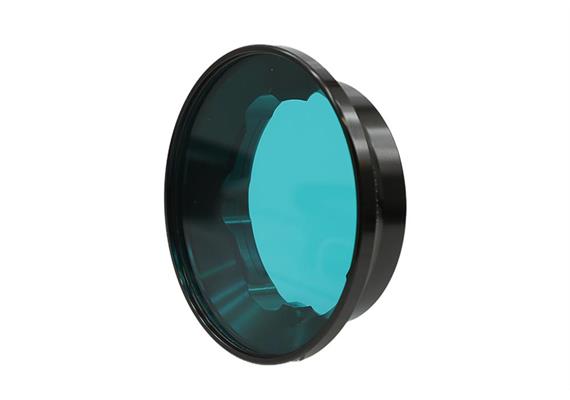 Keldan Ambient Light Filter AF 12 BG (für 10-18m Blaugrün-Wasser) passend zu 4X und 8X