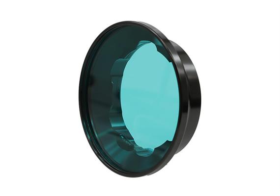Keldan Ambient Light Filter AF 6 BG (für 4-12m Blaugrün-Wasser) passend zu 4X und 8X