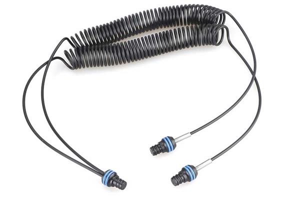 Lichtleiter-Doppelkabel für zwei Geräte an einem Anschluss