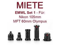 MIETE: Nauticam EMWL Set I Nikon / MFT - 1 Woche