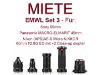 MIETE: Nauticam EMWL Set III - 1 Woche