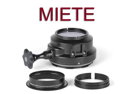 MIETE: Nauticam Port + Zoomring für Sony FE 28–60 mm F4–5.6 - 1 Woche