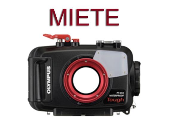 MIETE: Olympus Unterwassergehäuse PT-053 (für Olympus TG-1/TG-2) - 1 Woche