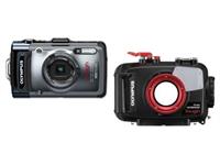 MIETE: SET Olympus Kompaktkamera TG-2 + UW-Gehäuse PT-053