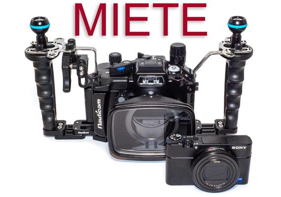 MIETE: SET Sony Kamera RX100 VII + Nauticam UW-Gehäuse NA-RX100 VII - 1 Woche