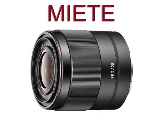 MIETE: Sony FE 28 mm F2 (SEL28F20) - 1 Woche