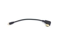 Nauticam HDMI (D-A) Kabel in 190mm Länge (für Verbindung von HDMI Buchse zu Kamera)