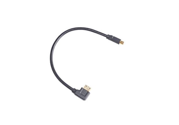Nauticam HDMI (D-C) Kabel 240mm (von Gehäuse zu Kamera)