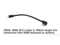 Nauticam HDMI (D-C) Kabel (Länge: 190mm)