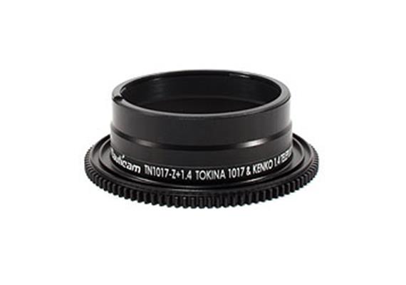 Nauticam Zoomring TN1017-Z+1.4 für Tokina 10-17mm + Kenko 1.4x Teleplus Pro 300 (für Nikon