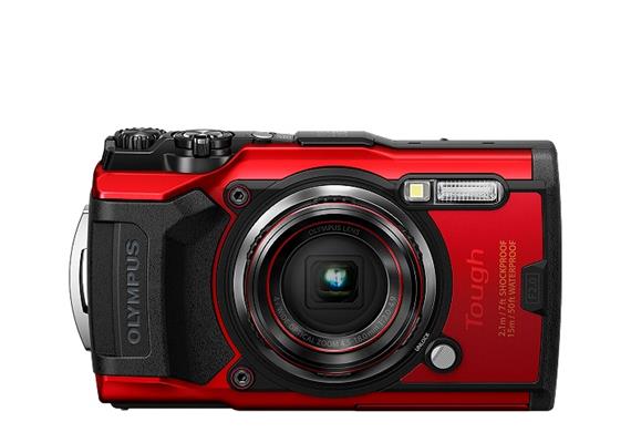 Olympus Digitalkamera Tough TG-6 (rot)