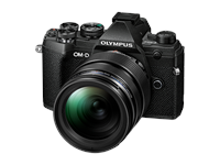 Olympus OM-D Kamera E-M5III 12-40mm Kit (schwarz/schwarz)