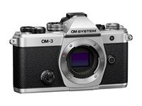 OM System OM-3 Kamera Body (silber)