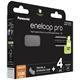 Panasonic Eneloop Pro Akkus 2500mAh (4er Set), inkl Aufbewahrungs-Box