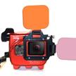 Rot/Magenta Flip Filter Set für GoPro Hero 5 / GoPro Hero 6 / Black 7 | Bild 3