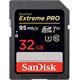 SanDisk Speicherkarte Extreme Pro SDHC UHS-I, 32GB