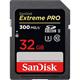 SanDisk Speicherkarte Extreme Pro SDHC UHS-II, 32GB