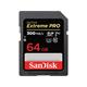 SanDisk Speicherkarte Extreme Pro SDXC UHS-II, 64GB V90