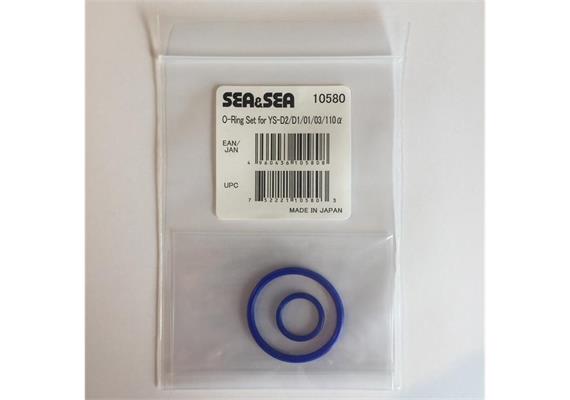 Sea&Sea O-Ring Set für YS-30, YS-90, YS-90DX, YS-110a, YS-01, YS-02, YS-03, YS-D1, YS-D2