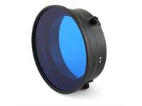 Weefine Blaufilter (dunkel) für Weefine Lampe Solar Flare 12000 / Smart Focus 10000