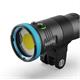 Weefine SmartFocus 4000 v2 Multifunktionale Unterwasser-Videoleuchte (mit Pilotlicht-Modus