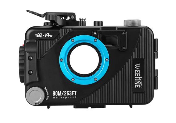 Weefine TG Pro Unterwasser Gehäuse für OM System TG-7 und Olympus TG-6 / TG-5