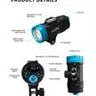 Weefine Videolampe Solar Flare 7000s (schwarz) | Bild 5
