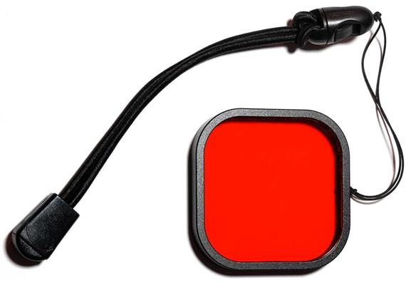 10bar red filter for GoPro Hero 8 - 12