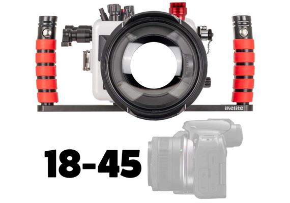 200DLM/D Underwater Housing for Canon EOS R10 with 18-45mm & 10-18mm Port