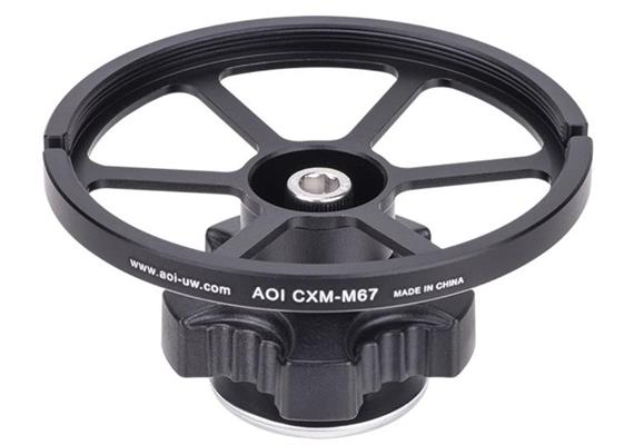 AOI Cold Shoe Mount Base M67 Lens Holder
