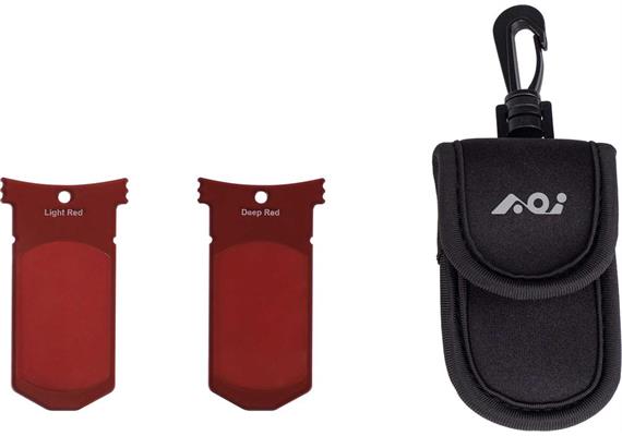 AOI Filter Set for UH-GPx (Deep Red Color & Light Red Color)