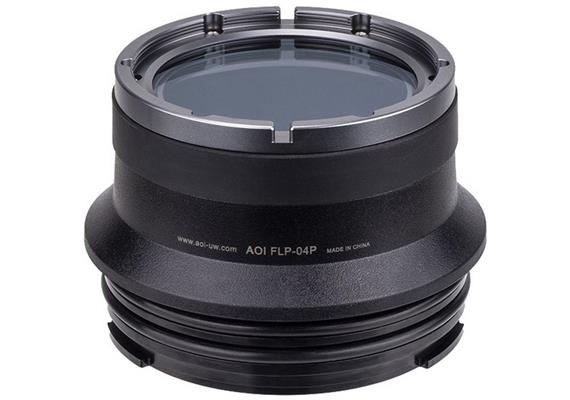 AOI Flat Port in Plastic for Olympus Pen Mount Housing (For ED 30mm Macro Lens)