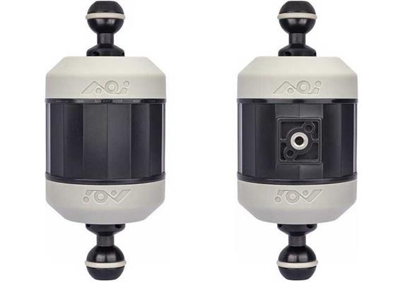 AOI Float Arm - Medium Size with Buoyancy - 205 grams - Black Color 75x152.3 mm